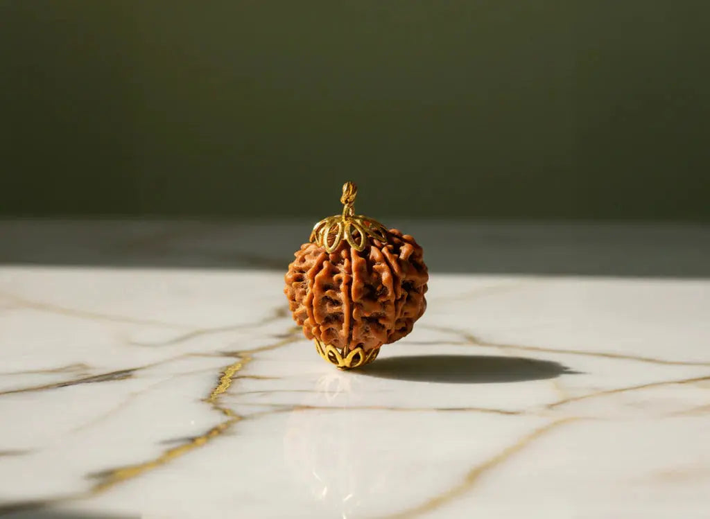 9 Mukhi Nepali Rudraksha BhavAura