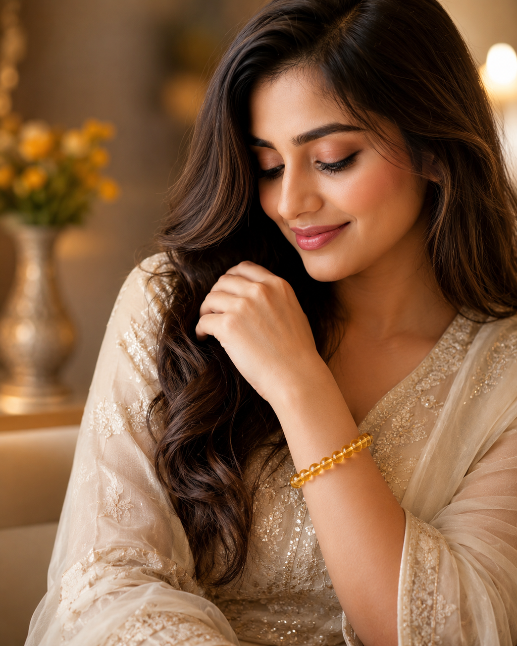 Natural Citrine Bracelet