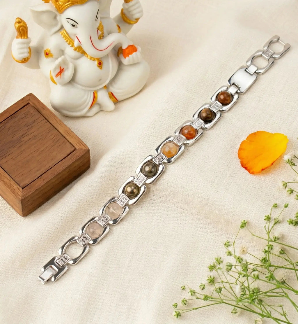 Metal DhanYog Bracelet BhavAura