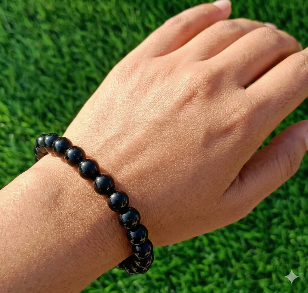 Black Obsidian Bracelet - BhavAura