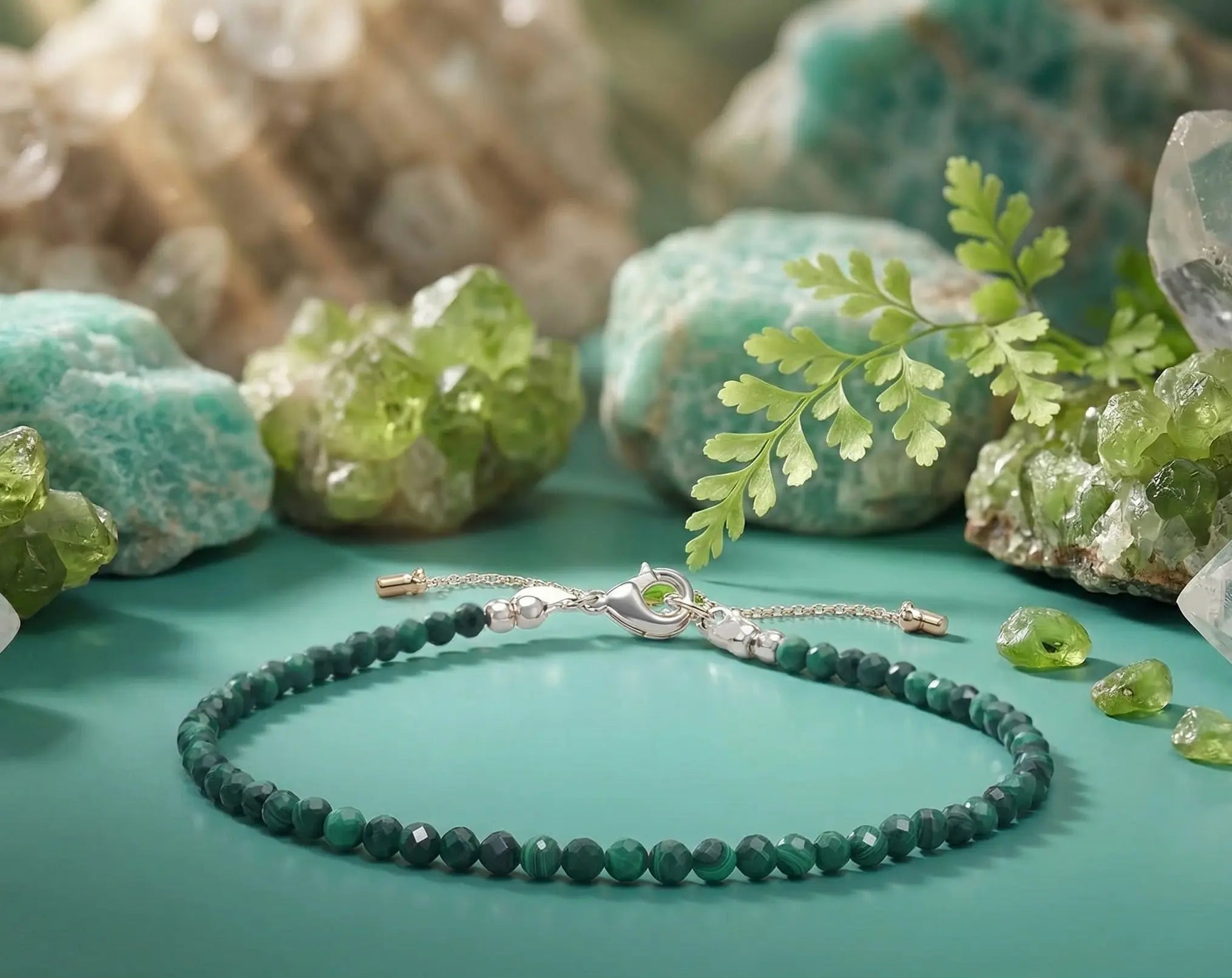 Green Aventurine Anklet - BhavAura