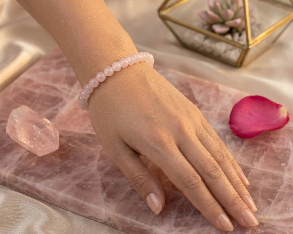 Rose Quartz Bracelet - BhavAura