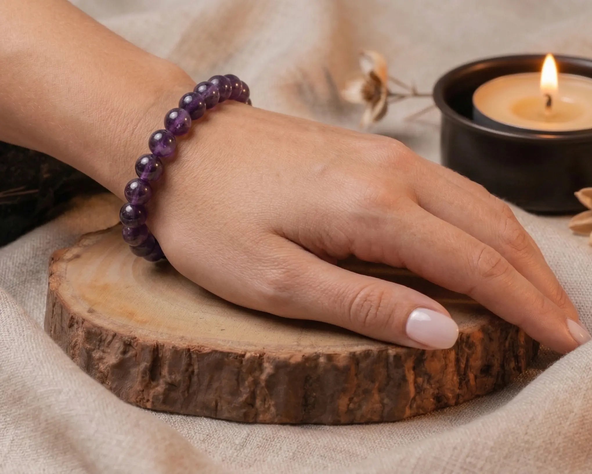 Amethyst Bracelet - BhavAura