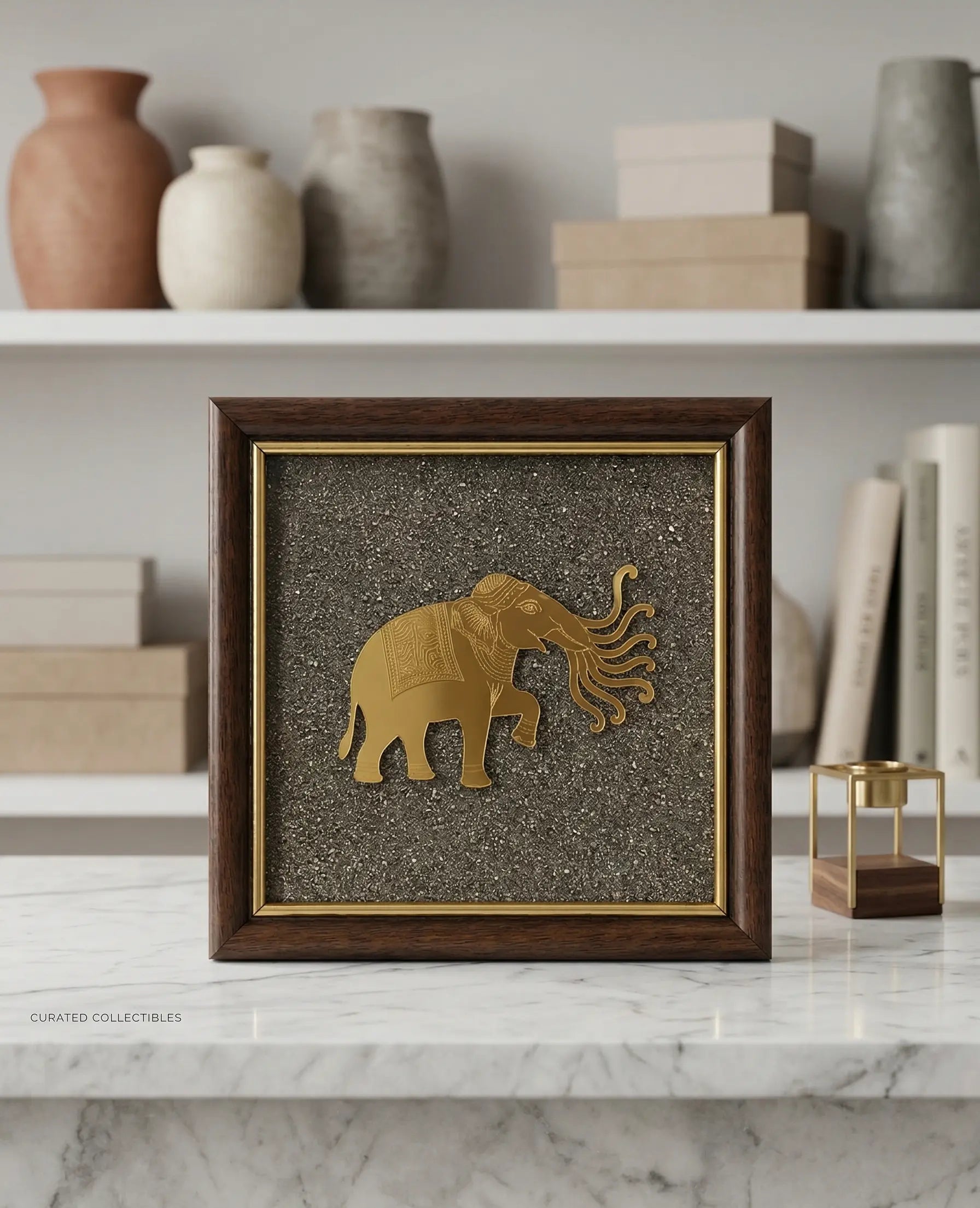 Mammoth Pyrite Frame - BhavAura