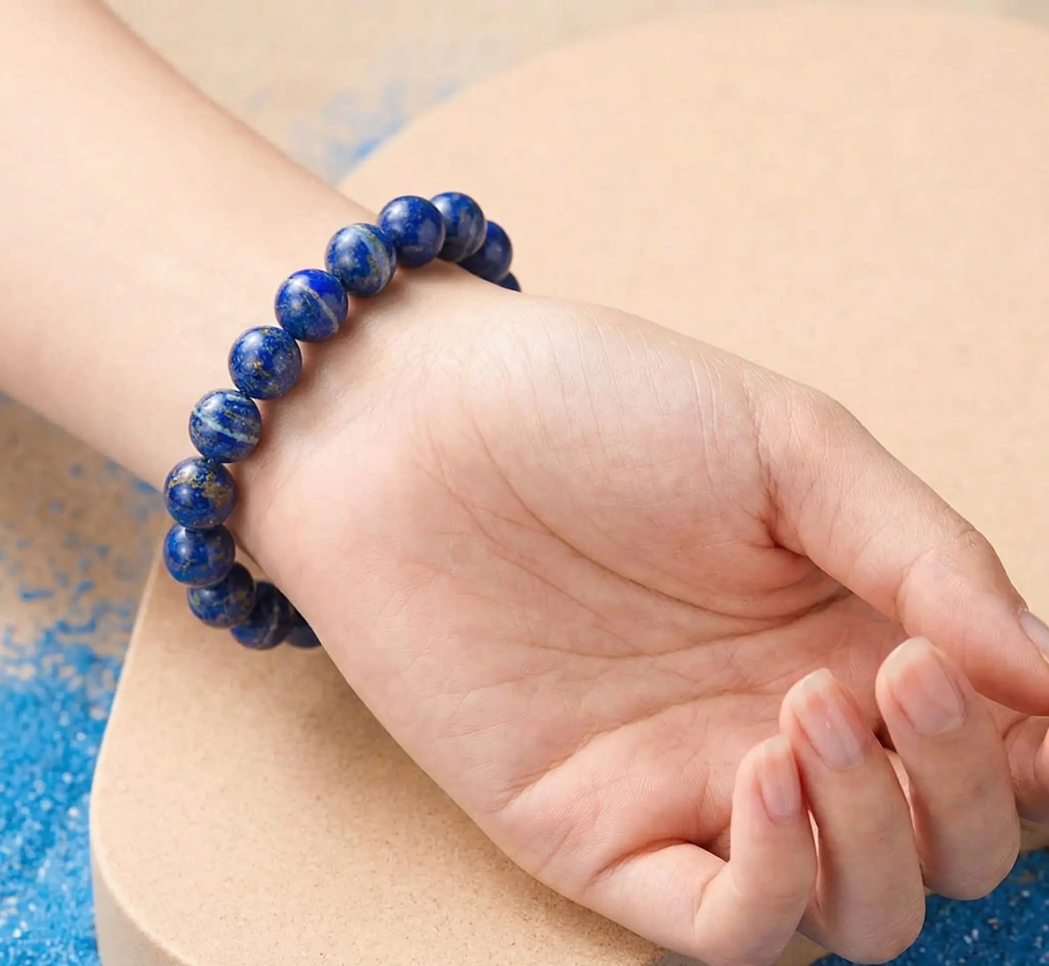 Lapis Lazuli Bracelet - BhavAura