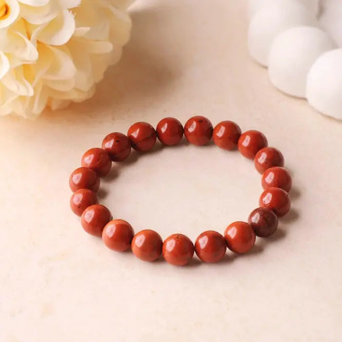 Red Jasper Bracelet - BhavAura