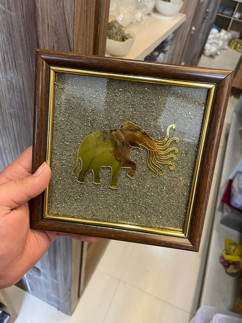 Mammoth Pyrite Frame - BhavAura